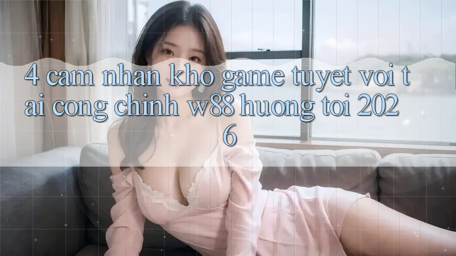 4. Cảm nhận Kho Game Tuyệt vời Tại Cổng Chính W88 Hướng Tới 2026