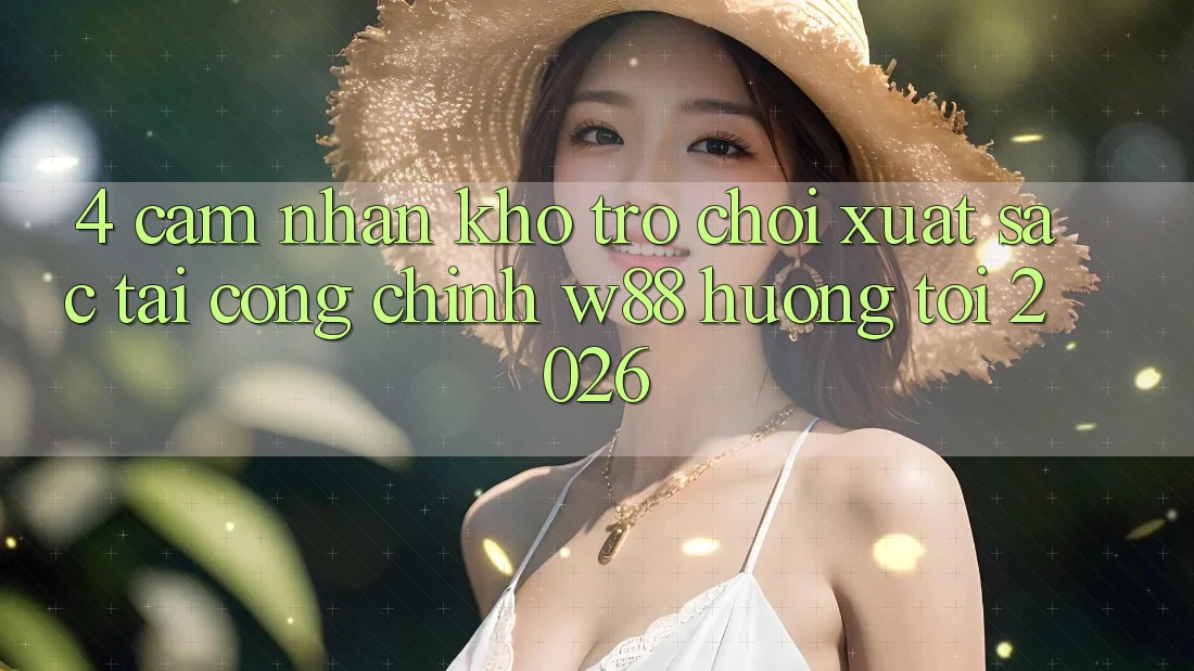 4. Cảm nhận Kho Trò chơi Xuất sắc Tại Cổng Chính W88 Hướng Tới 2026 4. Cảm nhận Kho Trò chơi Xuất sắc Tại Cổng Chính W88 Hướng Tới 2026