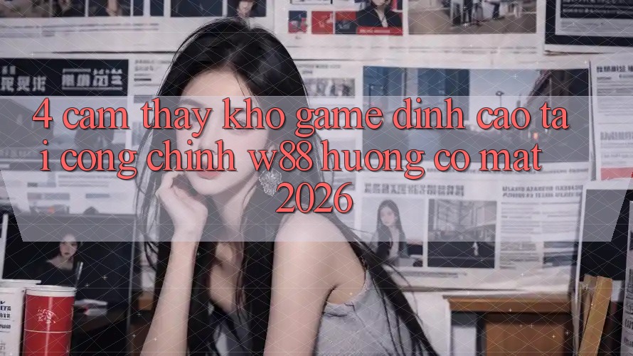 4. Cảm thấy Kho Game Đỉnh Cao Tại Cổng Chính W88 Hướng Có mặt 2026