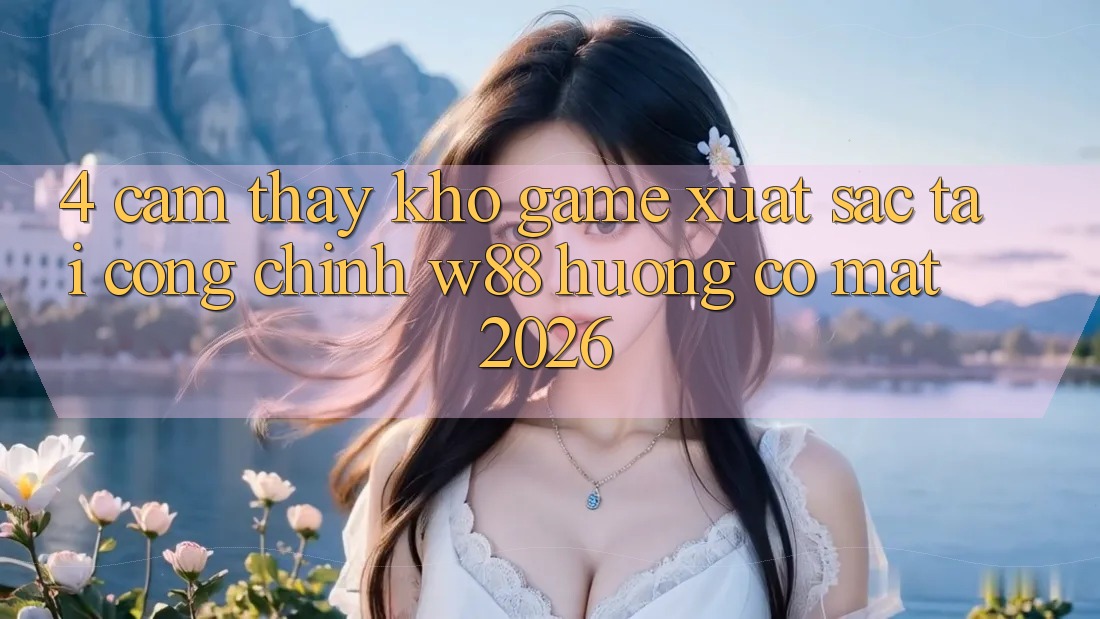 4. Cảm thấy Kho Game Xuất sắc Tại Cổng Chính W88 Hướng Có mặt 2026 4. Cảm thấy Kho Game Xuất sắc Tại Cổng Chính W88 Hướng Có mặt 2026