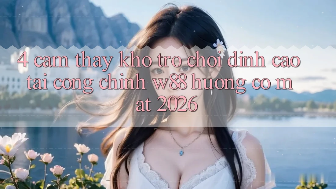 4. Cảm thấy Kho Trò chơi Đỉnh Cao Tại Cổng Chính W88 Hướng Có mặt 2026 4. Cảm thấy Kho Trò chơi Đỉnh Cao Tại Cổng Chính W88 Hướng Có mặt 2026