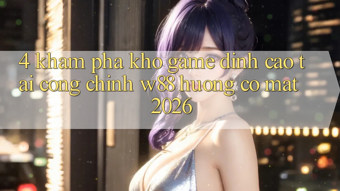 4. Khám Phá Kho Game Đỉnh Cao Tại Cổng Chính W88 Hướng Có mặt 2026 4. Khám Phá Kho Game Đỉnh Cao Tại Cổng Chính W88 Hướng Có mặt 2026