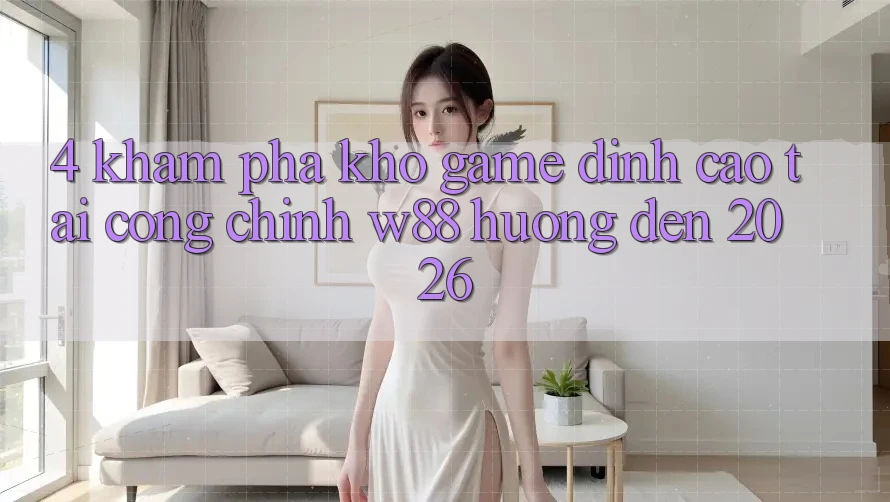 4. Khám Phá Kho Game Đỉnh Cao Tại Cổng Chính W88 Hướng Đến 2026 4. Khám Phá Kho Game Đỉnh Cao Tại Cổng Chính W88 Hướng Đến 2026
