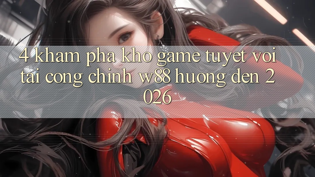 4. Khám Phá Kho Game Tuyệt vời Tại Cổng Chính W88 Hướng Đến 2026 4. Khám Phá Kho Game Tuyệt vời Tại Cổng Chính W88 Hướng Đến 2026