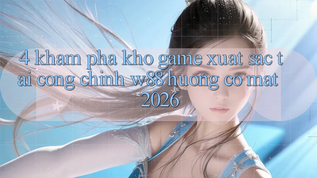 4. Khám Phá Kho Game Xuất sắc Tại Cổng Chính W88 Hướng Có mặt 2026 4. Khám Phá Kho Game Xuất sắc Tại Cổng Chính W88 Hướng Có mặt 2026