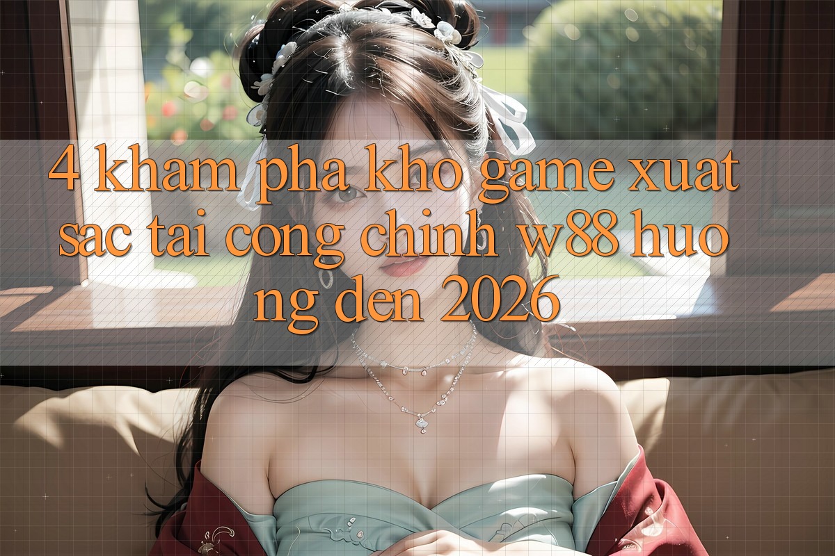 4. Khám Phá Kho Game Xuất sắc Tại Cổng Chính W88 Hướng Đến 2026 4. Khám Phá Kho Game Xuất sắc Tại Cổng Chính W88 Hướng Đến 2026