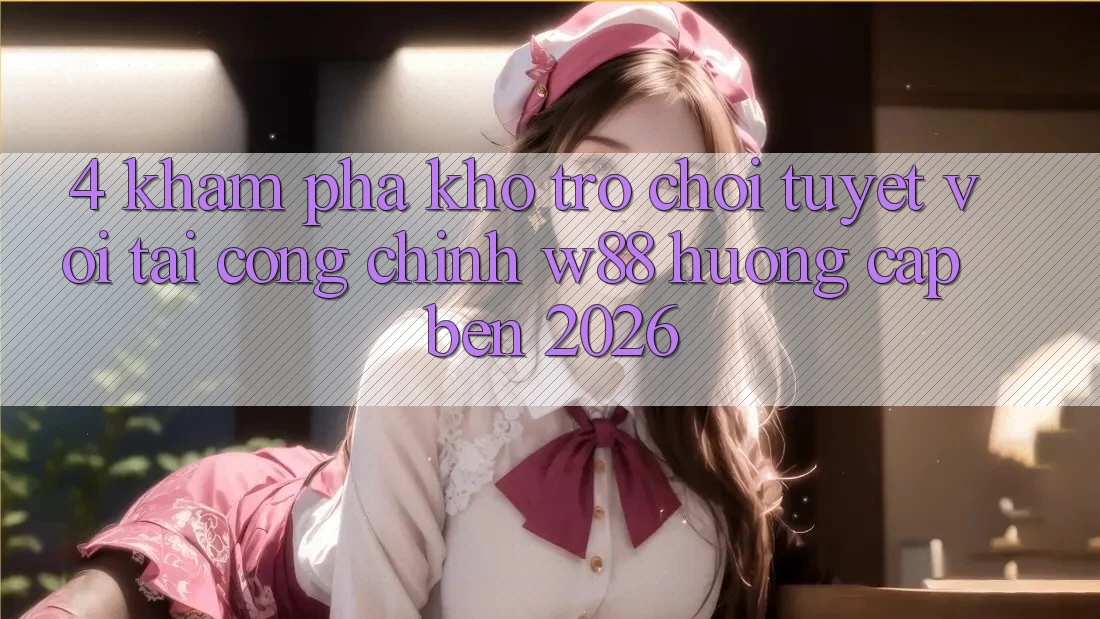 4. Khám Phá Kho Trò chơi Tuyệt vời Tại Cổng Chính W88 Hướng Cập bến 2026 4. Khám Phá Kho Trò chơi Tuyệt vời Tại Cổng Chính W88 Hướng Cập bến 2026
