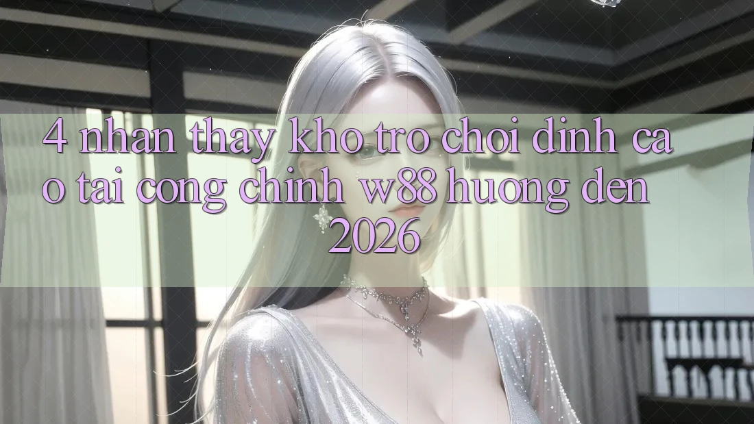4. Nhận thấy Kho Trò chơi Đỉnh Cao Tại Cổng Chính W88 Hướng Đến 2026 4. Nhận thấy Kho Trò chơi Đỉnh Cao Tại Cổng Chính W88 Hướng Đến 2026