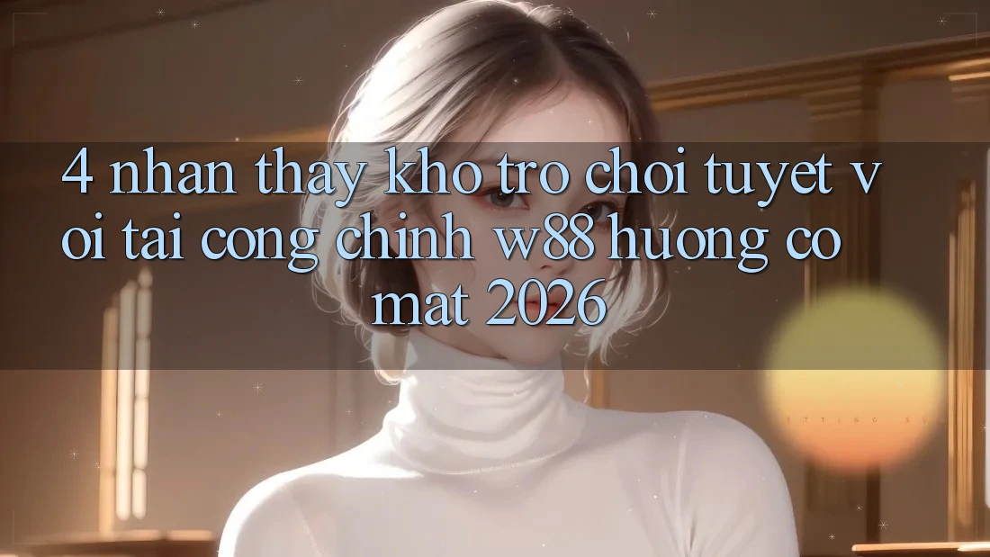 4. Nhận thấy Kho Trò chơi Tuyệt vời Tại Cổng Chính W88 Hướng Có mặt 2026 4. Nhận thấy Kho Trò chơi Tuyệt vời Tại Cổng Chính W88 Hướng Có mặt 2026