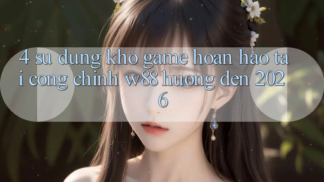 4. Sử dụng Kho Game Hoàn hảo Tại Cổng Chính W88 Hướng Đến 2026 4. Sử dụng Kho Game Hoàn hảo Tại Cổng Chính W88 Hướng Đến 2026