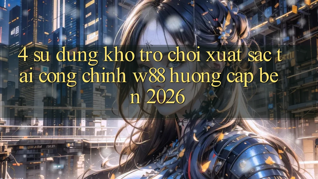 4. Sử dụng Kho Trò chơi Xuất sắc Tại Cổng Chính W88 Hướng Cập bến 2026