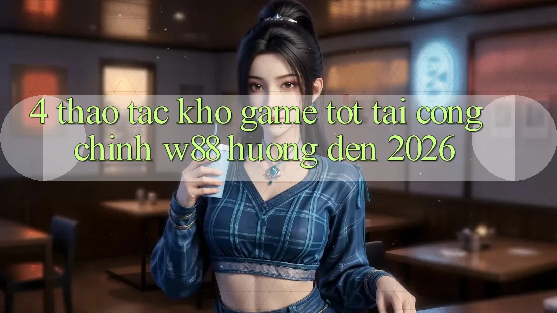 4. Thao tác Kho Game Tốt Tại Cổng Chính W88 Hướng Đến 2026 4. Thao tác Kho Game Tốt Tại Cổng Chính W88 Hướng Đến 2026