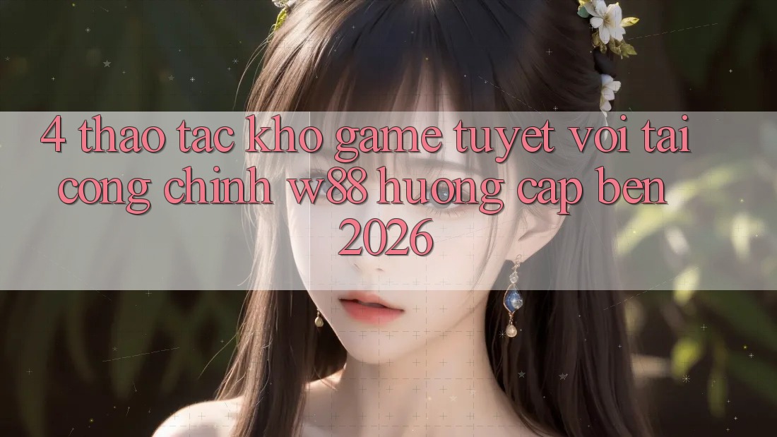 4. Thao tác Kho Game Tuyệt vời Tại Cổng Chính W88 Hướng Cập bến 2026