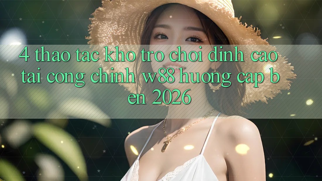 4. Thao tác Kho Trò chơi Đỉnh Cao Tại Cổng Chính W88 Hướng Cập bến 2026 4. Thao tác Kho Trò chơi Đỉnh Cao Tại Cổng Chính W88 Hướng Cập bến 2026