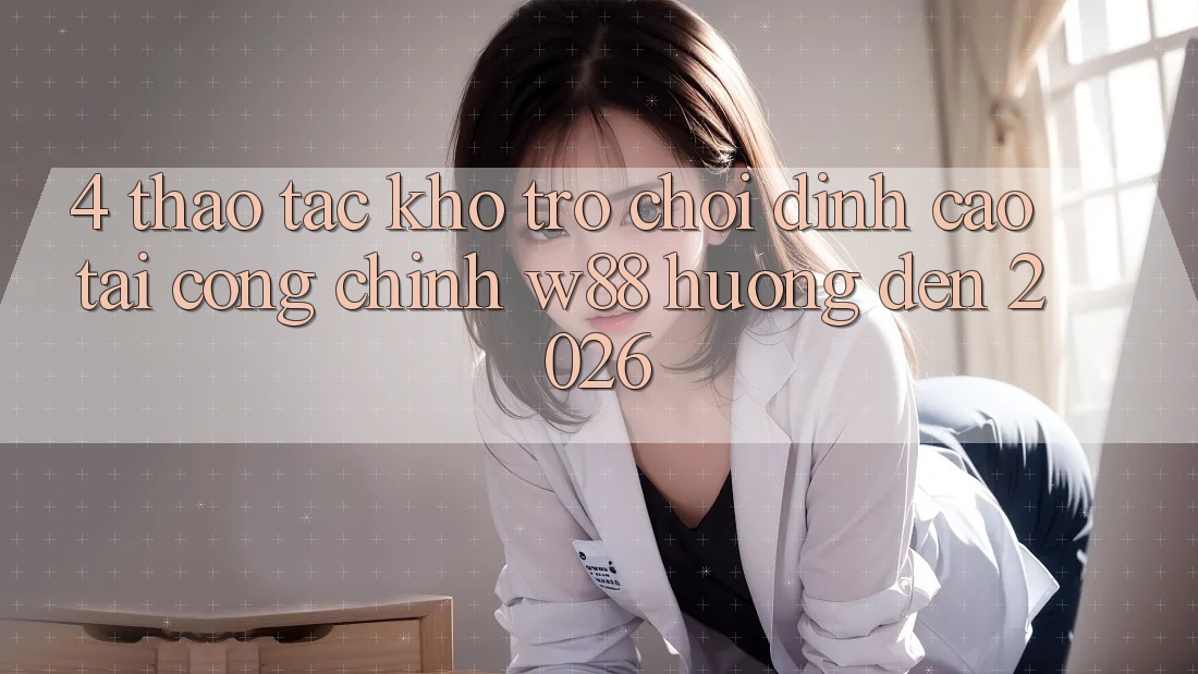 4. Thao tác Kho Trò chơi Đỉnh cao Tại Cổng Chính W88 Hướng Đến 2026 4. Thao tác Kho Trò chơi Đỉnh cao Tại Cổng Chính W88 Hướng Đến 2026
