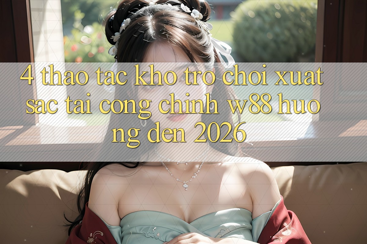 4. Thao tác Kho Trò chơi Xuất sắc Tại Cổng Chính W88 Hướng Đến 2026 4. Thao tác Kho Trò chơi Xuất sắc Tại Cổng Chính W88 Hướng Đến 2026