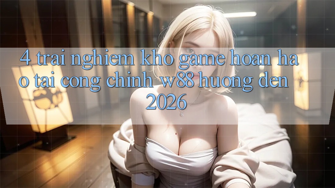 4. Trải nghiệm Kho Game Hoàn hảo Tại Cổng Chính W88 Hướng Đến 2026 4. Trải nghiệm Kho Game Hoàn hảo Tại Cổng Chính W88 Hướng Đến 2026