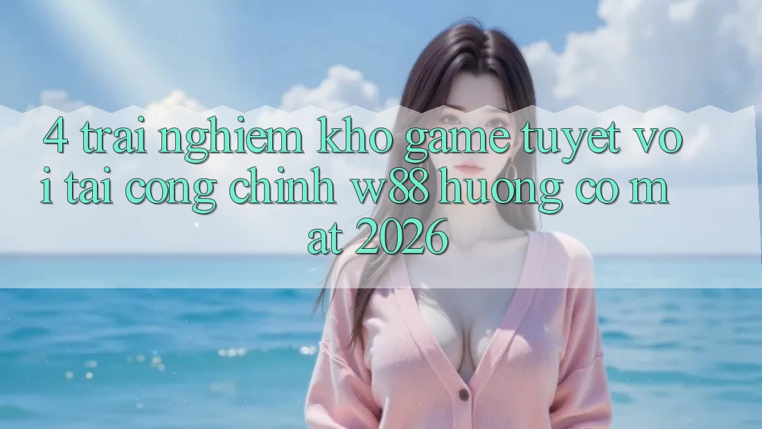 4. Trải nghiệm Kho Game Tuyệt vời Tại Cổng Chính W88 Hướng Có mặt 2026 4. Trải nghiệm Kho Game Tuyệt vời Tại Cổng Chính W88 Hướng Có mặt 2026