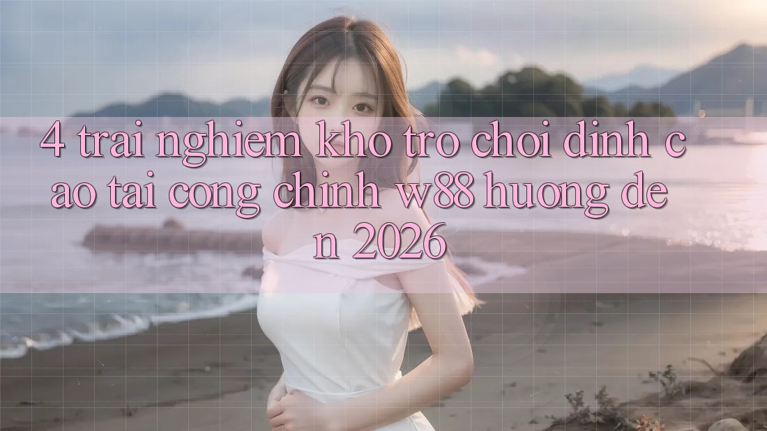 4. Trải nghiệm Kho Trò chơi Đỉnh cao Tại Cổng Chính W88 Hướng Đến 2026 4. Trải nghiệm Kho Trò chơi Đỉnh cao Tại Cổng Chính W88 Hướng Đến 2026