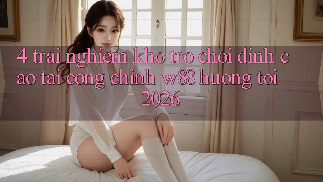 4. Trải nghiệm Kho Trò chơi Đỉnh Cao Tại Cổng Chính W88 Hướng Tới 2026 4. Trải nghiệm Kho Trò chơi Đỉnh Cao Tại Cổng Chính W88 Hướng Tới 2026