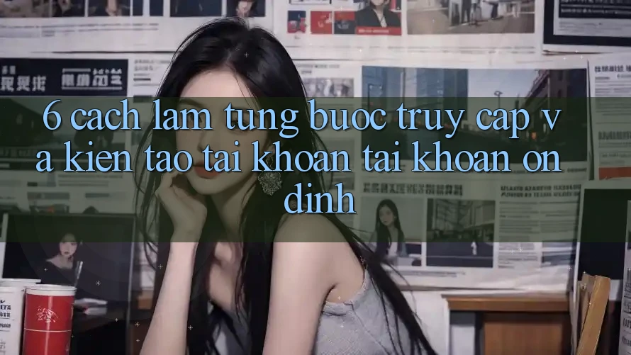 6. Cách làm Từng Bước Truy Cập Và Kiến tạo tài khoản Tài Khoản Ổn định 6. Cách làm Từng Bước Truy Cập Và Kiến tạo tài khoản Tài Khoản Ổn định