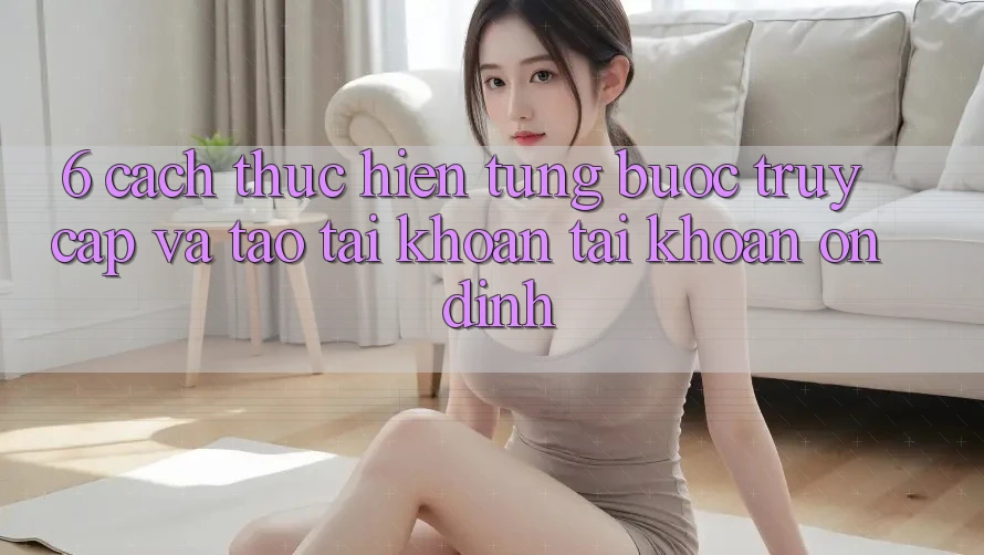 6. Cách thực hiện Từng Bước Truy Cập Và Tạo tài khoản Tài Khoản Ổn định