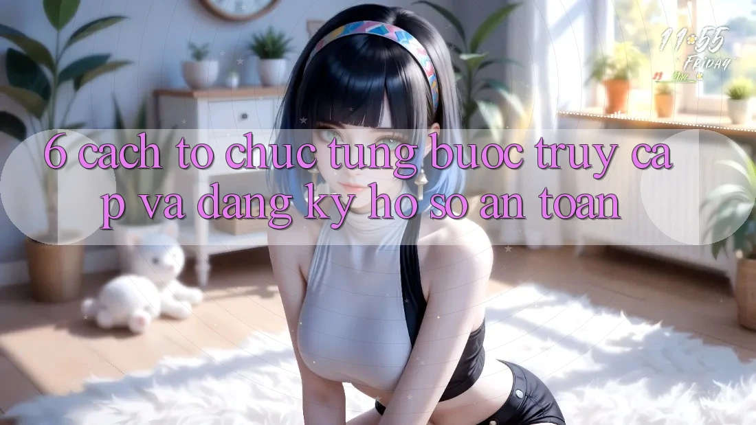 6. Cách tổ chức Từng Bước Truy Cập Và Đăng Ký Hồ sơ An Toàn