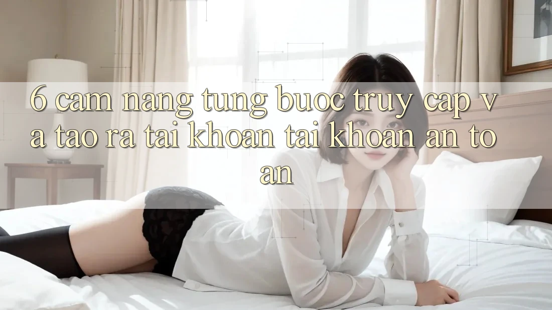 6. Cẩm nang Từng Bước Truy Cập Và Tạo ra tài khoản Tài Khoản An Toàn 6. Cẩm nang Từng Bước Truy Cập Và Tạo ra tài khoản Tài Khoản An Toàn