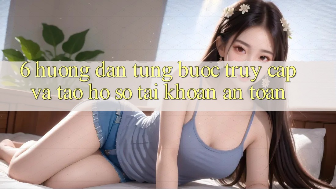 6. Hướng dẫn Từng Bước Truy Cập Và Tạo hồ sơ Tài Khoản An Toàn 6. Hướng dẫn Từng Bước Truy Cập Và Tạo hồ sơ Tài Khoản An Toàn