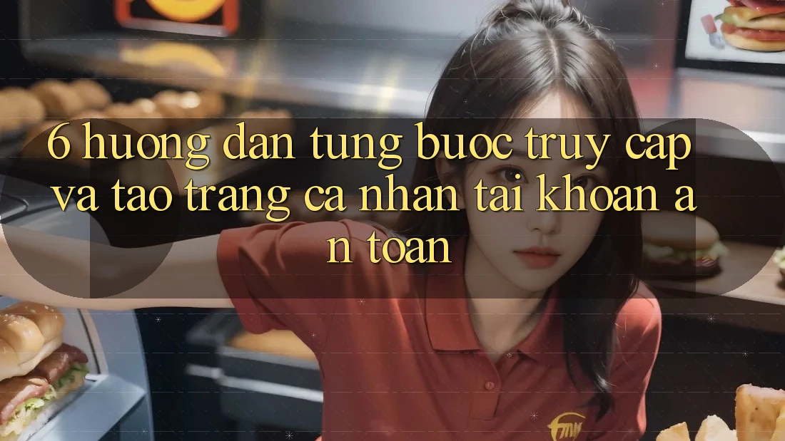 6. Hướng Dẫn Từng Bước Truy Cập Và Tạo trang cá nhân Tài Khoản An Toàn