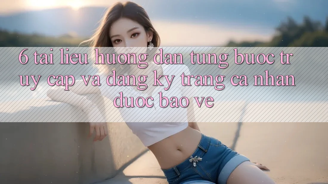 6. Tài liệu hướng dẫn Từng Bước Truy Cập Và Đăng Ký Trang cá nhân Được bảo vệ 6. Tài liệu hướng dẫn Từng Bước Truy Cập Và Đăng Ký Trang cá nhân Được bảo vệ