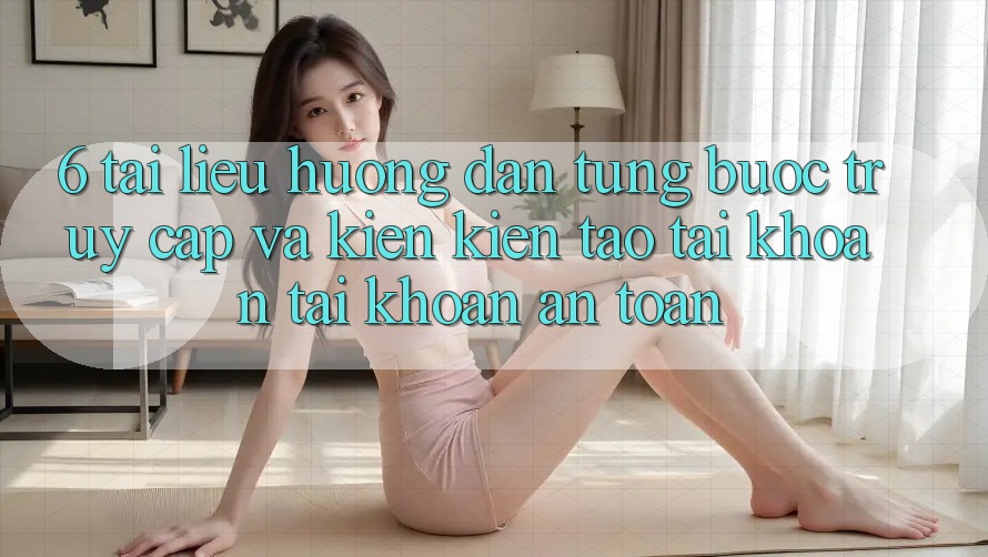 6. Tài liệu hướng dẫn Từng Bước Truy Cập Và Kiến kiến tạo tài khoản Tài Khoản An Toàn 6. Tài liệu hướng dẫn Từng Bước Truy Cập Và Kiến kiến tạo tài khoản Tài Khoản An Toàn