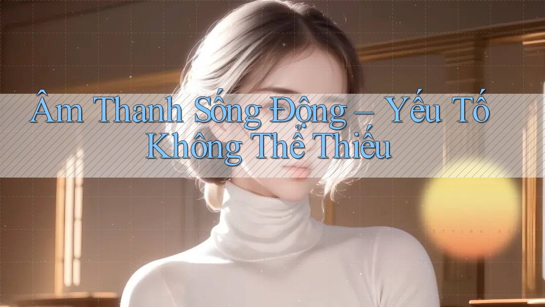 Âm Thanh Sống Động – Yếu Tố Không Thể Thiếu Âm Thanh Sống Động – Yếu Tố Không Thể Thiếu