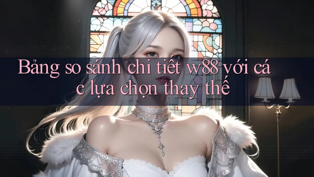 Bảng so sánh chi tiết w88 với các lựa chọn thay thế