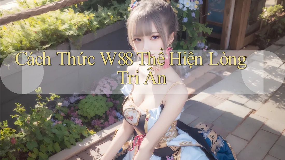 Cách Thức W88 Thể Hiện Lòng Tri Ân Cách Thức W88 Thể Hiện Lòng Tri Ân