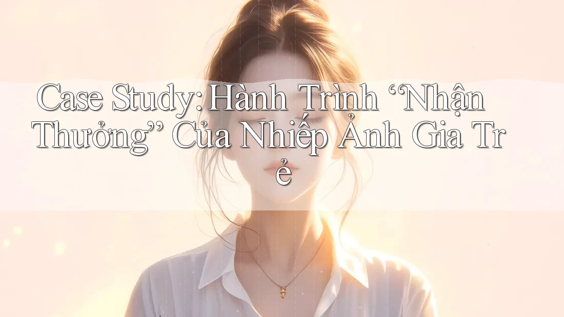 Case Study: Hành Trình “Nhận Thưởng” Của Nhiếp Ảnh Gia Trẻ Case Study: Hành Trình “Nhận Thưởng” Của Nhiếp Ảnh Gia Trẻ