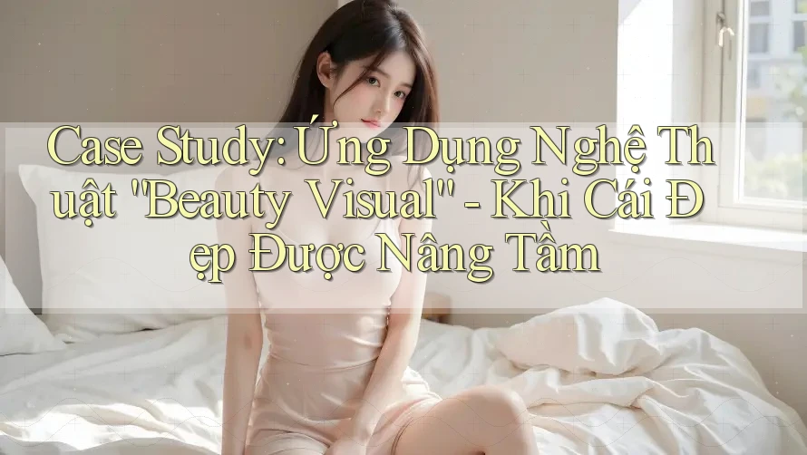 Case Study: Ứng Dụng Nghệ Thuật “Beauty Visual” - Khi Cái Đẹp Được Nâng Tầm