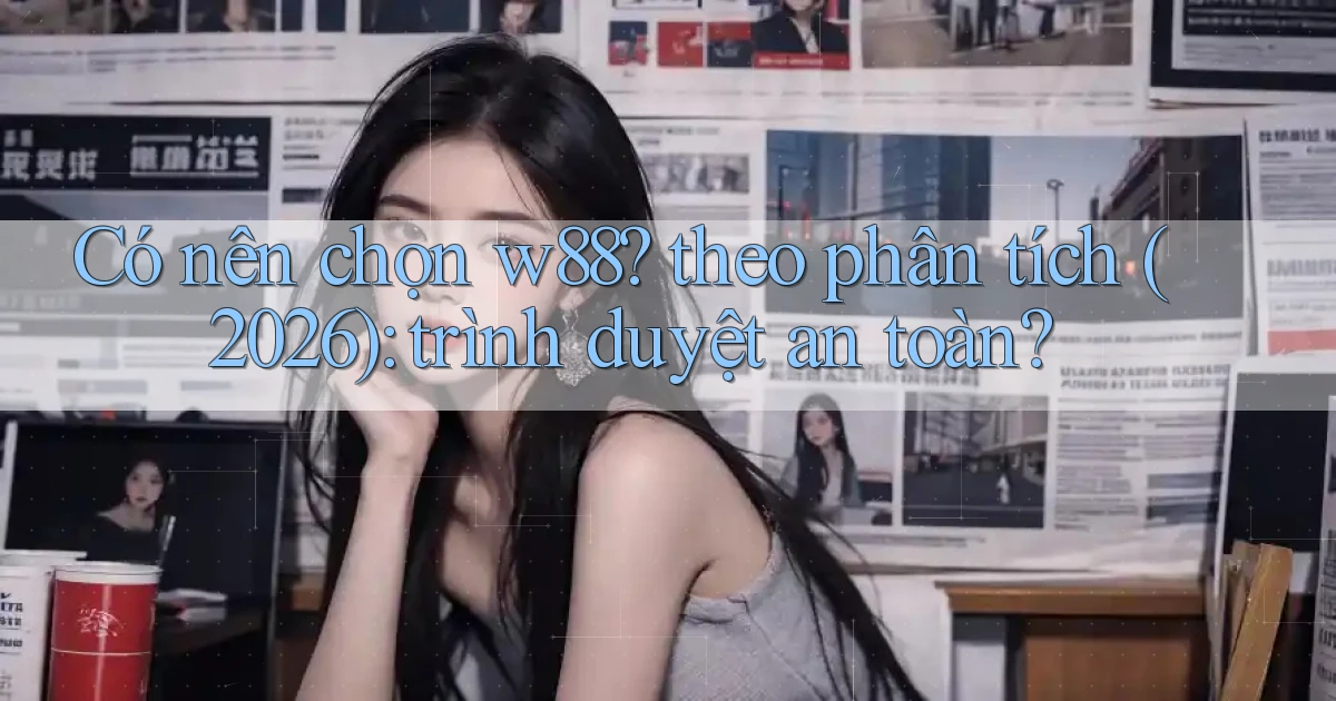 Có nên chọn w88 theo phân tích (2026) trình duyệt an toàn