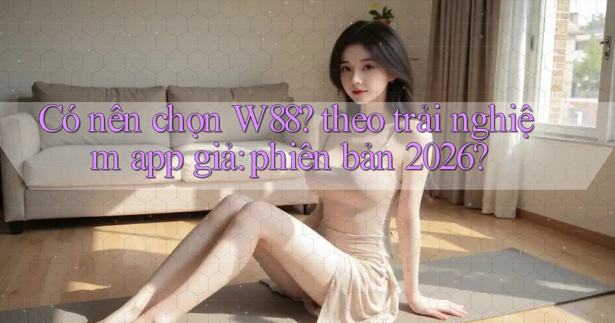 Có nên chọn W88 theo trải nghiệm app giả phiên bản 2026