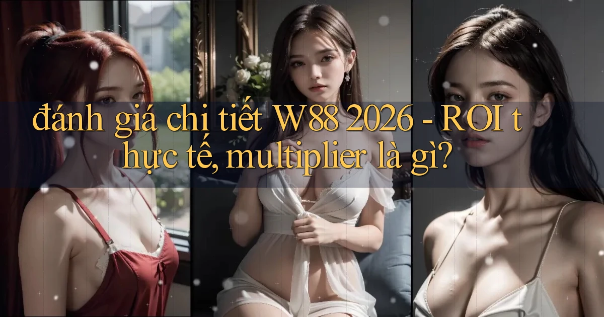 đánh giá chi tiết W88 2026   ROI thực tế, multiplier là gì