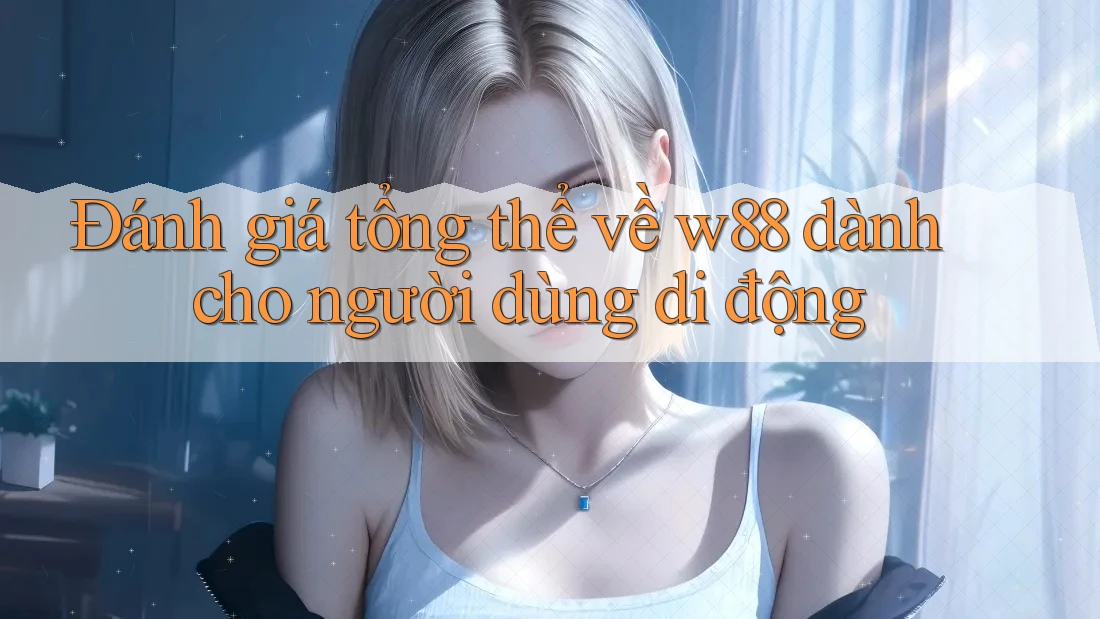 Đánh giá tổng thể về w88 dành cho người dùng di động Đánh giá tổng thể về w88 dành cho người dùng di động