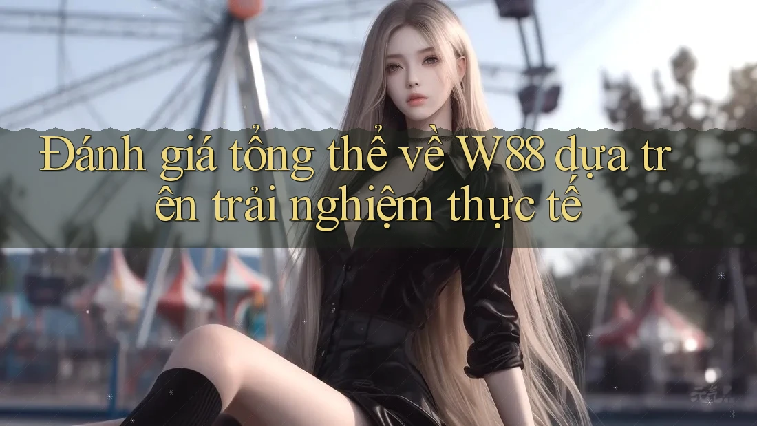 Đánh giá tổng thể về W88 dựa trên trải nghiệm thực tế Đánh giá tổng thể về W88 dựa trên trải nghiệm thực tế