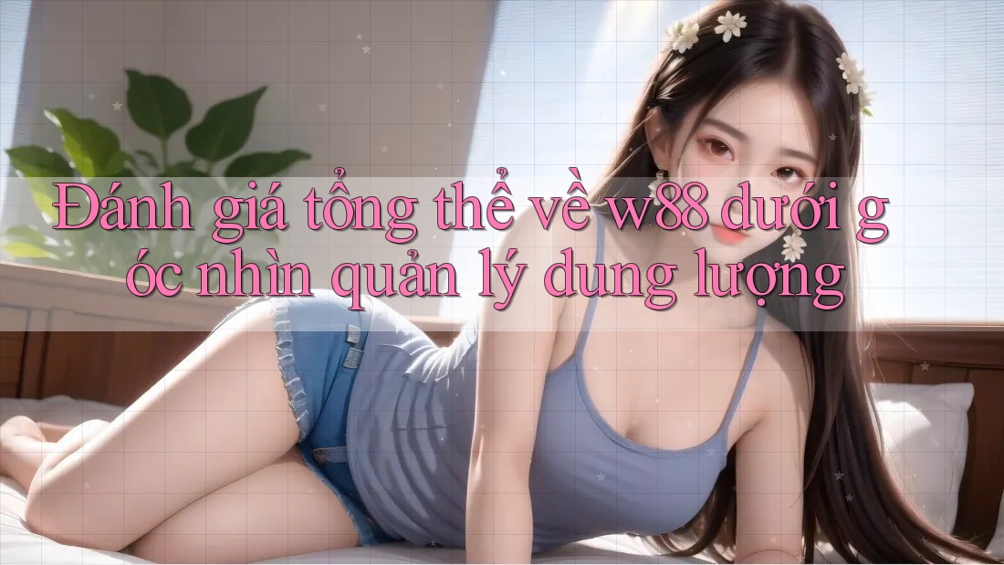 Đánh giá tổng thể về w88 dưới góc nhìn quản lý dung lượng Đánh giá tổng thể về w88 dưới góc nhìn quản lý dung lượng