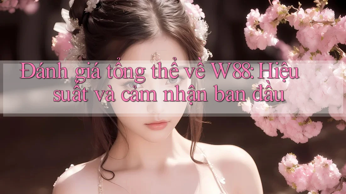 Đánh giá tổng thể về W88: Hiệu suất và cảm nhận ban đầu Đánh giá tổng thể về W88: Hiệu suất và cảm nhận ban đầu