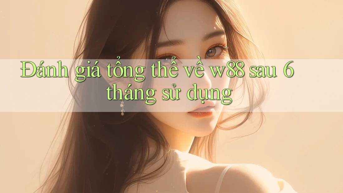 Đánh giá tổng thể về w88 sau 6 tháng sử dụng Đánh giá tổng thể về w88 sau 6 tháng sử dụng