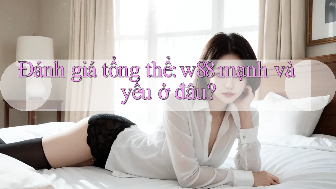 Đánh giá tổng thể: w88 mạnh và yếu ở đâu? Đánh giá tổng thể: w88 mạnh và yếu ở đâu?