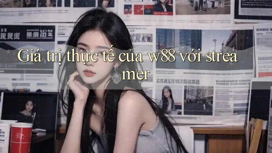 Giá trị thực tế của w88 với streamer Giá trị thực tế của w88 với streamer