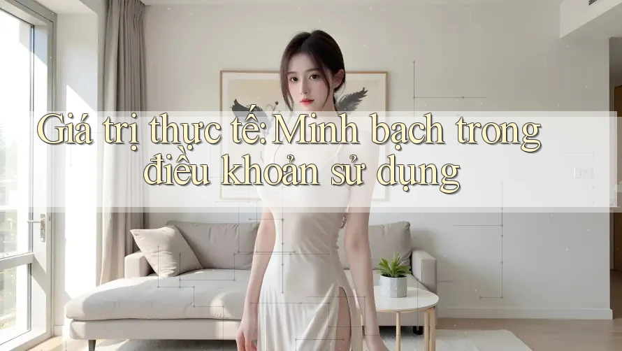 Giá trị thực tế: Minh bạch trong điều khoản sử dụng Giá trị thực tế: Minh bạch trong điều khoản sử dụng