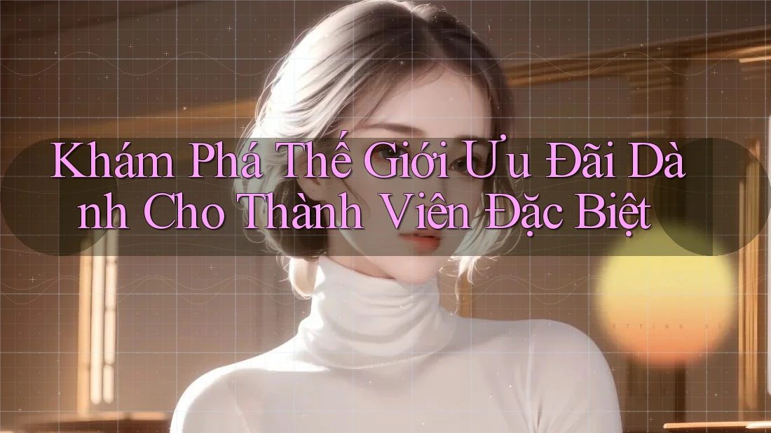 Khám Phá Thế Giới Ưu Đãi Dành Cho Thành Viên Đặc Biệt Khám Phá Thế Giới Ưu Đãi Dành Cho Thành Viên Đặc Biệt