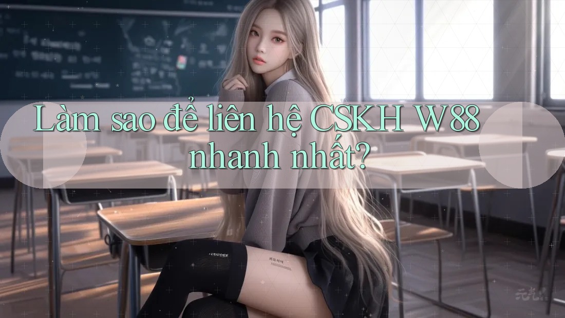 Làm sao để liên hệ CSKH W88 nhanh nhất? Làm sao để liên hệ CSKH W88 nhanh nhất?
